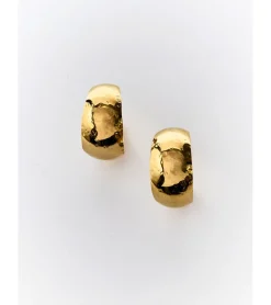 PENDIENTES AROS SUPERFICIE TEXTURA