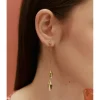 PENDIENTES CADENA HOJAS