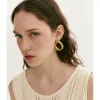 PENDIENTES DORADOS RELIEVE