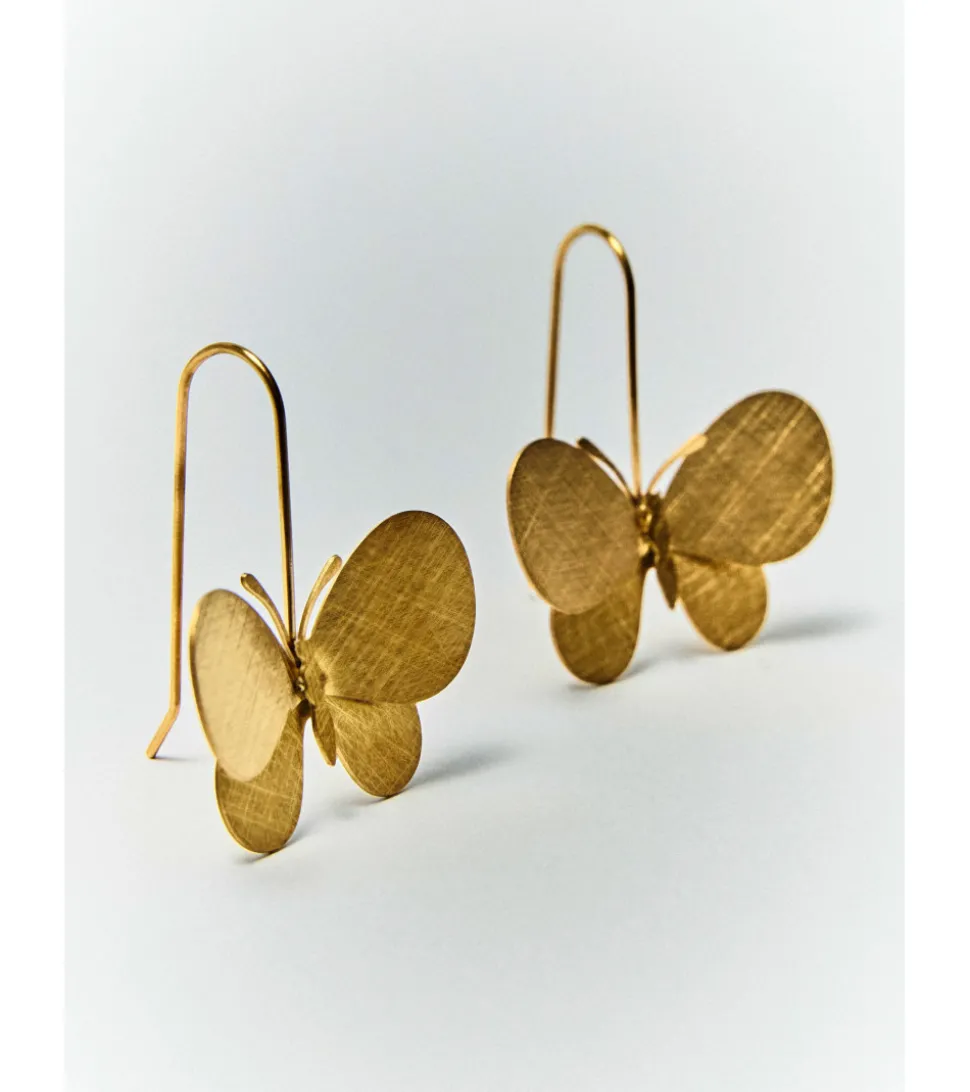 PENDIENTES MARIPOSA