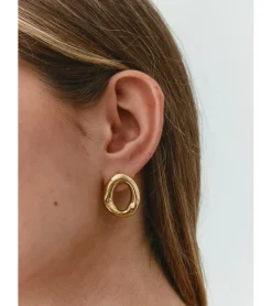 PENDIENTES ÓVALO RELIEVE