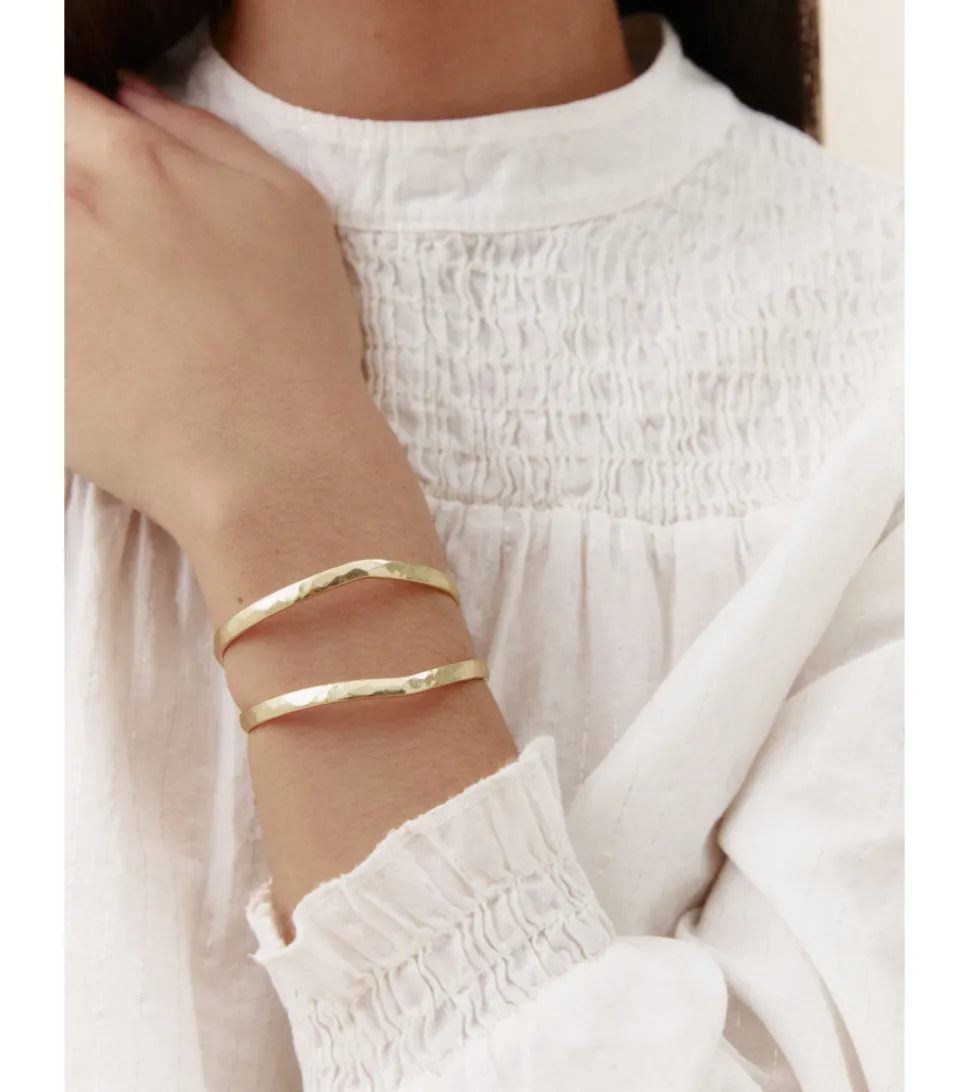 PULSERA DOBLE IRREGULAR