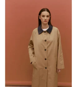 TRENCH CUELLO COMBINADO