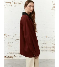 TRENCH CUELLO DENIM