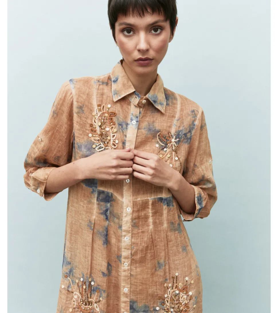 VESTIDO CAMISERO TIE DYE