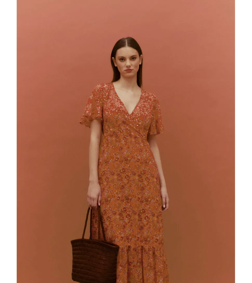 VESTIDO ESTAMPADO GASA