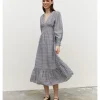 VESTIDO ESTAMPADO MIDI