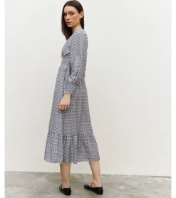 VESTIDO ESTAMPADO MIDI