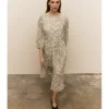 VESTIDO GASA FLORES