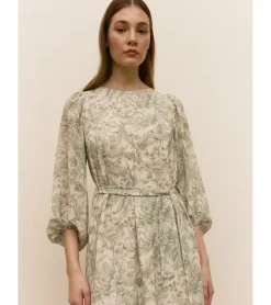 VESTIDO GASA FLORES