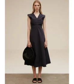 VESTIDO LARGO FRUNCES