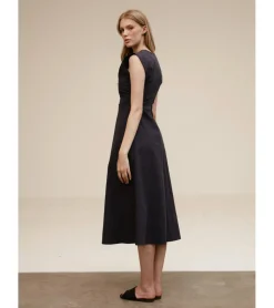 VESTIDO LARGO FRUNCES