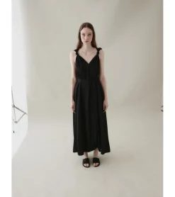VESTIDO LARGO NUDOS