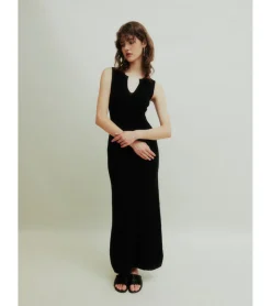 VESTIDO LARGO PUNTO