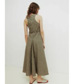 VESTIDO LARGO RAYAS