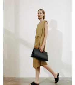 VESTIDO LINO ASIMÉTRICO