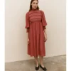 VESTIDO MANGA LARGA NIDO ABEJA