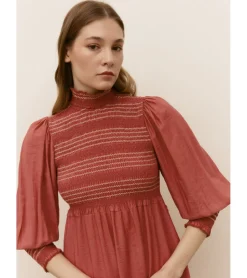 VESTIDO MANGA LARGA NIDO ABEJA