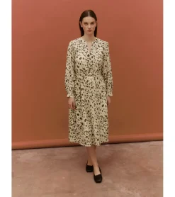 VESTIDO MIDI ANIMAL PRINT