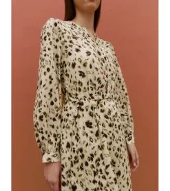 VESTIDO MIDI ANIMAL PRINT