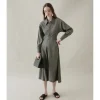 VESTIDO MIDI CAMISERO