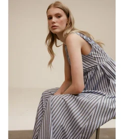 VESTIDO MIDI RAYAS