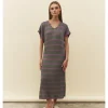 VESTIDO PUNTO LISO RAYAS