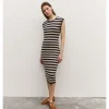 VESTIDO PUNTO RAYAS