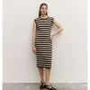 VESTIDO PUNTO RAYAS