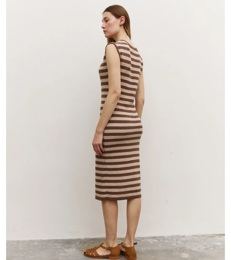 VESTIDO PUNTO RAYAS