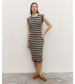 VESTIDO PUNTO RAYAS