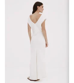 VESTIDO SATINADO FRUNCE
