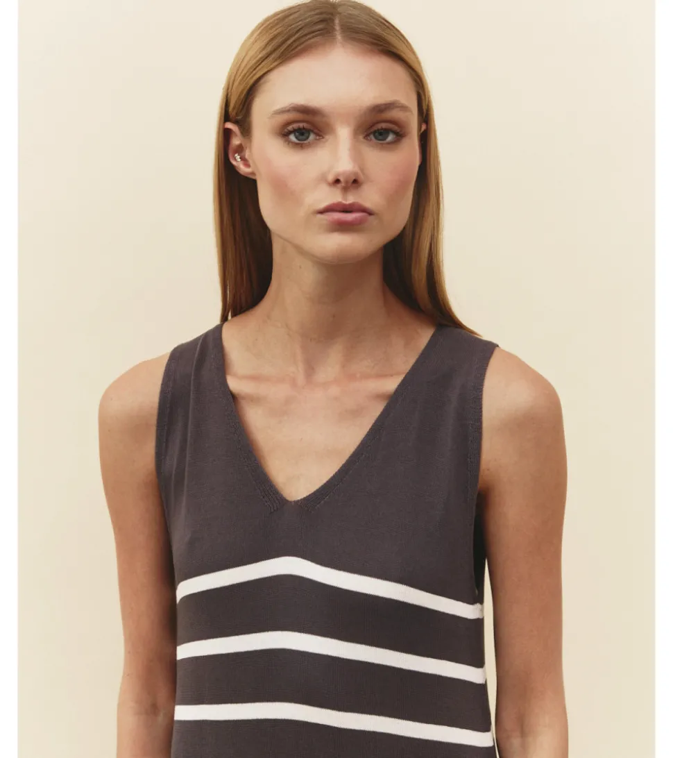 VESTIDO TIRANTES RAYAS