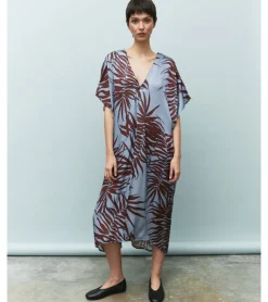 VESTIDO TÚNICA HOJAS