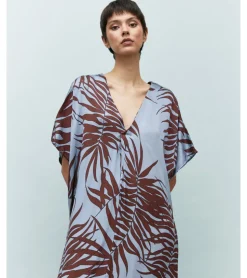 VESTIDO TÚNICA HOJAS