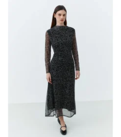 VESTIDO TUL ESTAMPADO