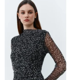 VESTIDO TUL ESTAMPADO