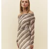 VESTIDO TUL DRAPEADO