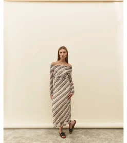 VESTIDO TUL DRAPEADO